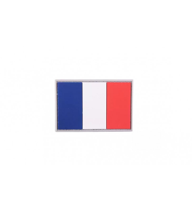 Patch Drapeau France PVC 75x50mm