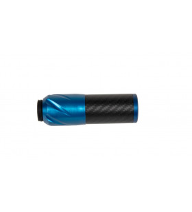 ACM Silencieux carbone DSL2 36x100mm - Bleu