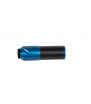 ACM Silencieux carbone DSL2 36x100mm - Bleu