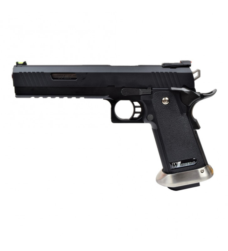 WE Hi-Capa 6.0 I.Rex B Black / Silver Gaz 30BBs 1.2J