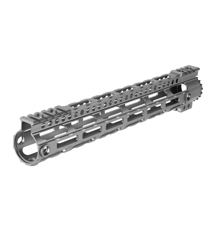 Lancer Tactical Garde Main Aluminium Free Floting M-LOK 12' Gris