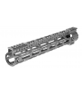 Lancer Tactical Garde Main Aluminium Free Floting M-LOK 12' Gris