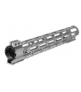 Lancer Tactical Garde Main Aluminium Free Floting M-LOK 12' Gris