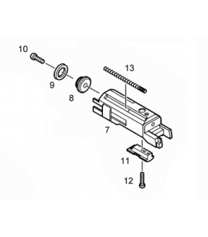 KJW Cylinder, Ring, Head 1911 Part-7 à 13