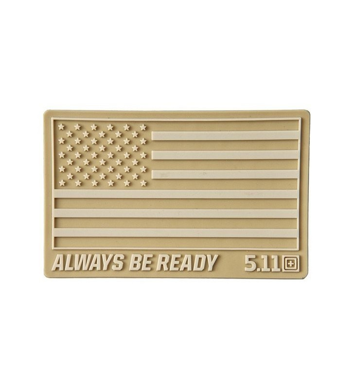 5.11 Patch USA Flag Sable