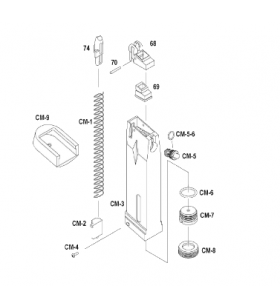 KJW Follower Spring Retainer M9 Part-CM-2