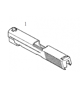 KJW Sig Slide Vide KP-01 Black Part-1