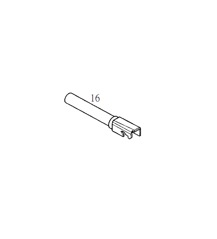 KJW Outer Barrel / Canon Externe KP-01 P226 Part-16