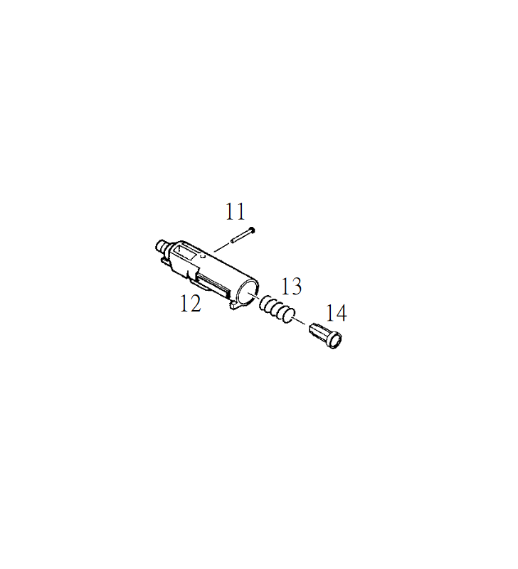 KJW Cylinder KP-01 P226 Part:11 à 14