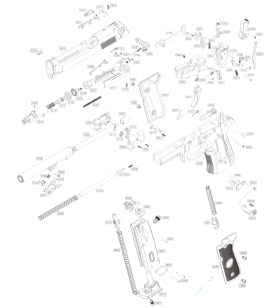 WE Mag Catch Bk M92 V.2 Part-73