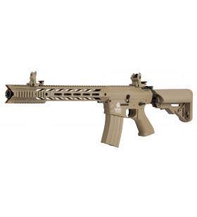 Lancer Tactical LT-25 M4 SPR Interceptor Polymère Tan 300BBs 1J