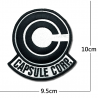 ACM Patch Brodé Capsule Corp. DBZ Noir/Blanc 100x85mm