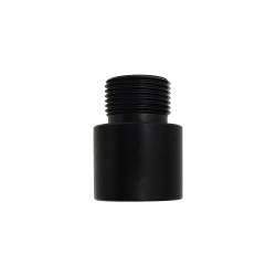 ACM Adaptateur silencieux 16mm+ vers 14mm- Alu  Bk