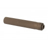 Big Dragon Silencieux aluminium 195mm Knurled Mock Dark Brown