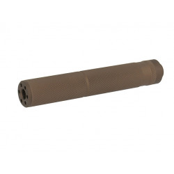 Big Dragon Silencieux aluminium 195mm Knurled Mock Dark Brown