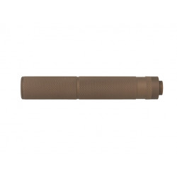 Big Dragon Silencieux aluminium 195mm Knurled Mock Dark Brown