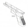 WE Frame G17/18C Gen.4 Vide Black GBB