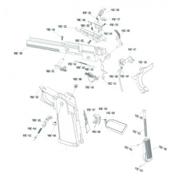 Vorsk Pin Hi-Capa GBB Part-VHC-65