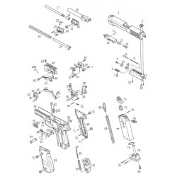 KJW Knocker Lock KP-01 P226 Part:37