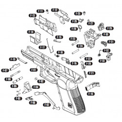 VFC Chassis Glock GBB Part: F-30 (340511,340510)