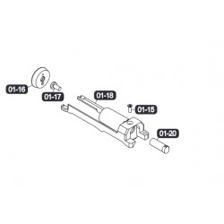 VFC H&K45CT Blowback Housing GBB Part: 01-15,16,17,18,20