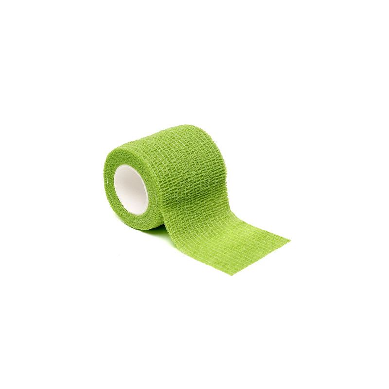 ACM Ruban Bandage auto-adhésif Vert Clair 5cm x 4.8m