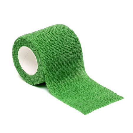 ACM Ruban Bandage auto-adhésif Vert Foncé 5cm x 4.8m