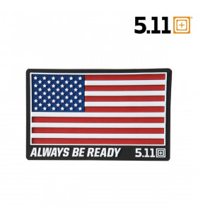 5.11 Patch USA Flag Red