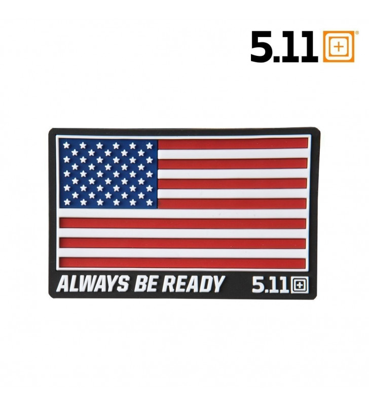 5.11 Patch USA Flag Red