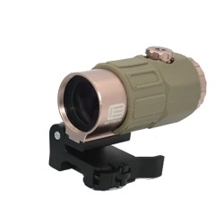 ACM Holo EXPS3 558 & Magnifier G43 QD 3X Rabattable DE/Bronze + Box