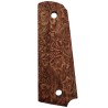 Swiss Arms Plaquette / Grip 1911 Bois Flower