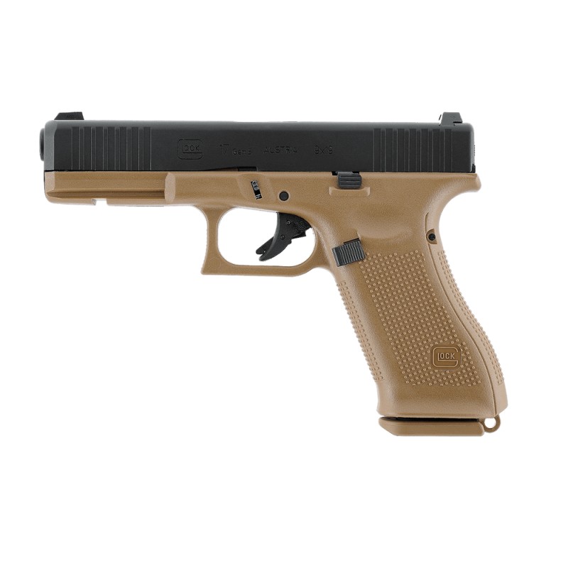 Umarex VFC Glock 17 Gen.5 Gaz Bk/Tan French Edition 22BBs 1J