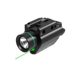 ACM Combiné Lampe Bk Laser Vert GBB Montage Picatinny Type: X400