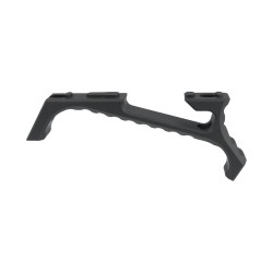 JJ airsoft VP23 Tactical Angled Grip for Keymod & M-Lok Noir