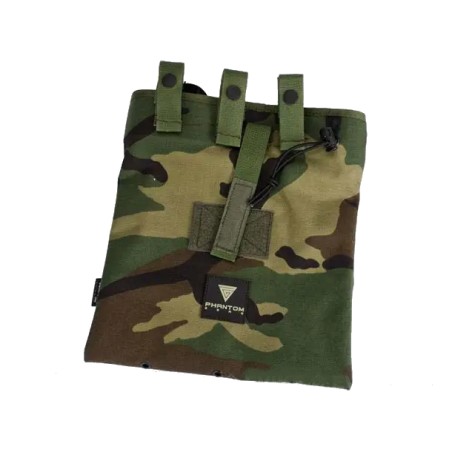 Phantom High Speed Foldable Dump Pouch Woodland