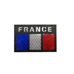 Patch France IR Noir Bleu/Blanc/Rouge 80x50mm