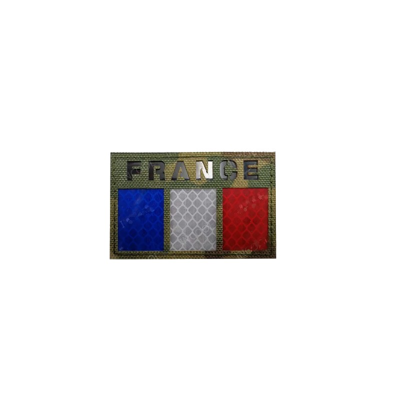 Patch France IR Multicam Bleu/Blanc/Rouge 80x50mm