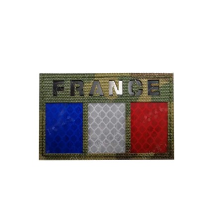 Patch France IR Multicam Bleu/Blanc/Rouge 80x50mm