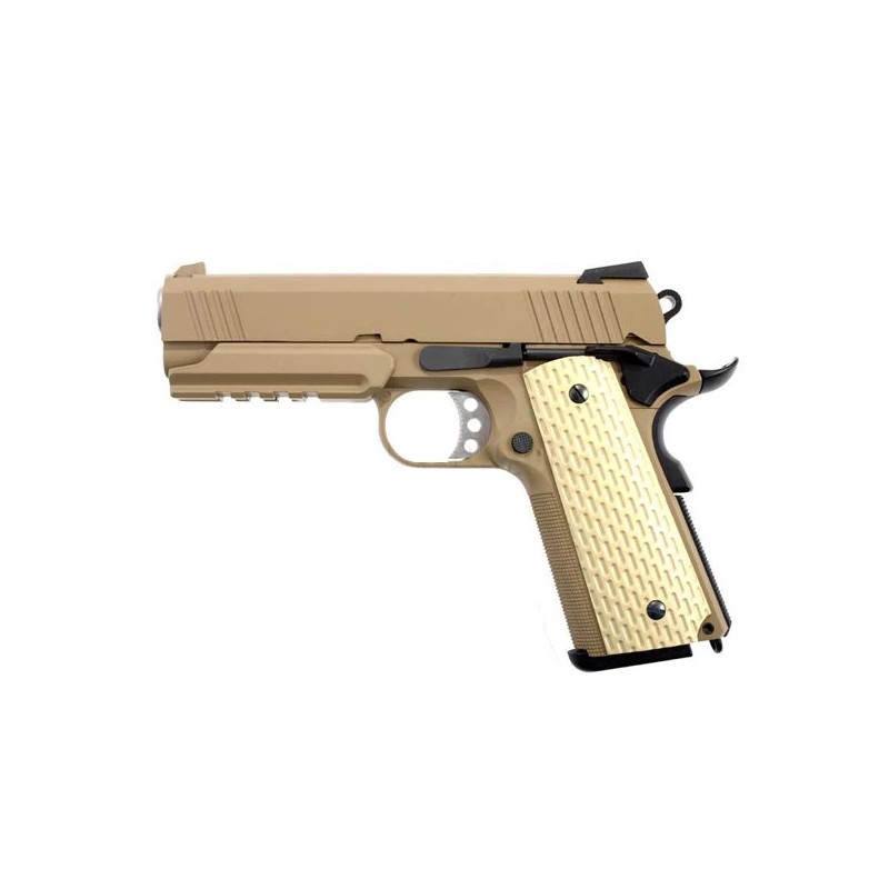 WE Hi-Capa 4.3 Desert Warrior Tan Gaz 16Bbs 1J