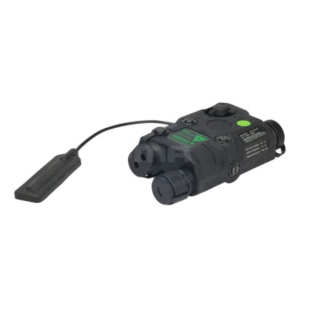 FMA AN/PEQ-15 Upgrade Version LED White light + Green laser with IR Lenses BK