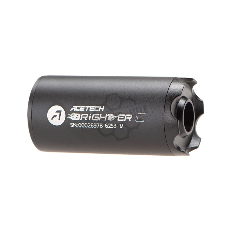 AceTech Brighter C Black Silencieux Traceur Compact avec Adaptateur GBB + Cable USB