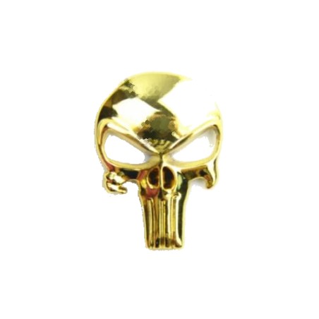 ACM Badge Adhésif Punisher Gold Métal