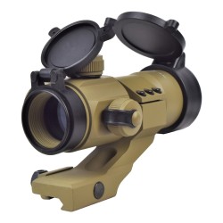 JS Tactical Red Dot M2 Tan 1x30 Rét:Rouge/Vert