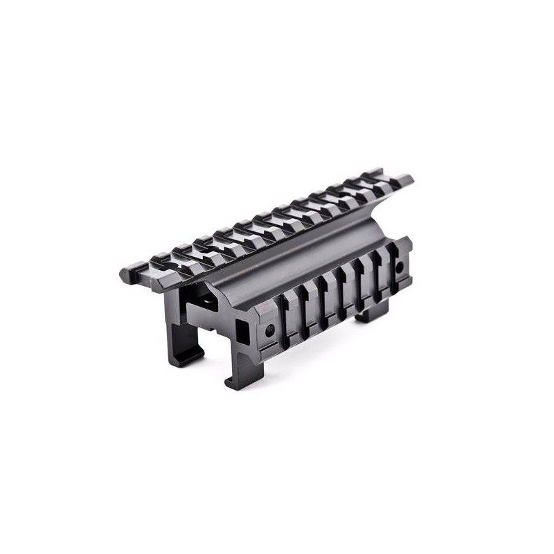 ACM Support Optique MP5/G3 + Rail Latéral Métal Noir