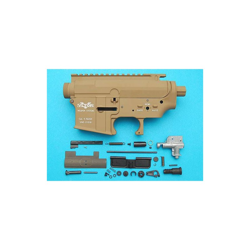 G&P Corps Métal M4 Vltor MUR / Upper sans Marquage Tan