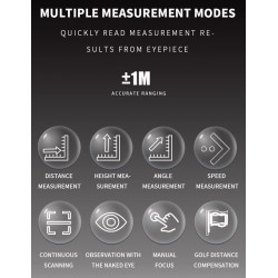 ACM Nohawk Télémètre Laser 600m