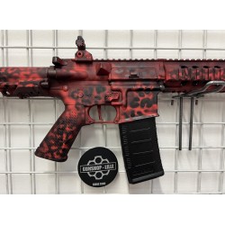 GS2.0 Paintjob King Arms PDW SBR 5.56 L Red/Bk