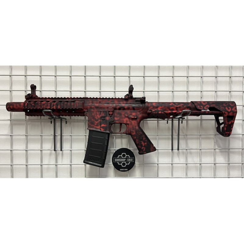 GS2.0 Paintjob King Arms PDW SBR 5.56 L Red/Bk