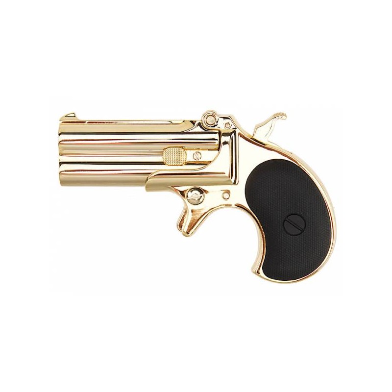 Maxtact Derringer Double Barrel Gold Gaz