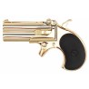 Maxtact Derringer Double Barrel Gold Gaz